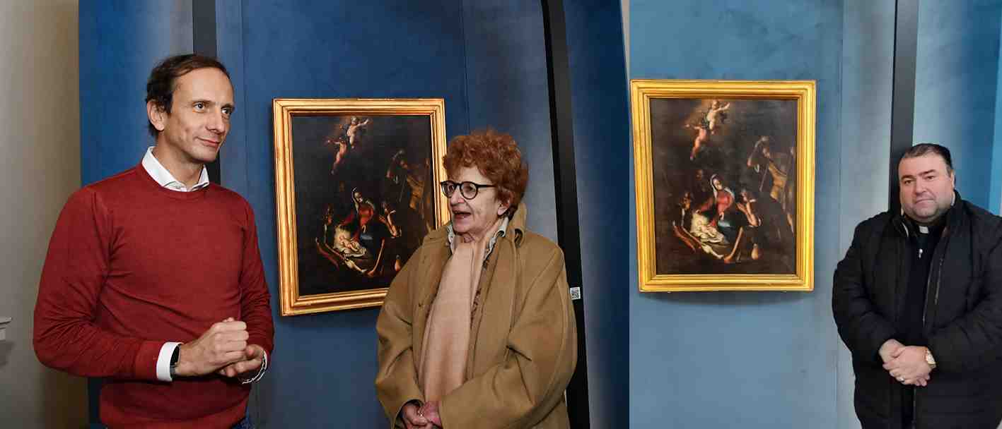 Immagine per Arriva da Redipuglia il quadro riscoperto per Natale nel Palazzo Regionale a Trieste